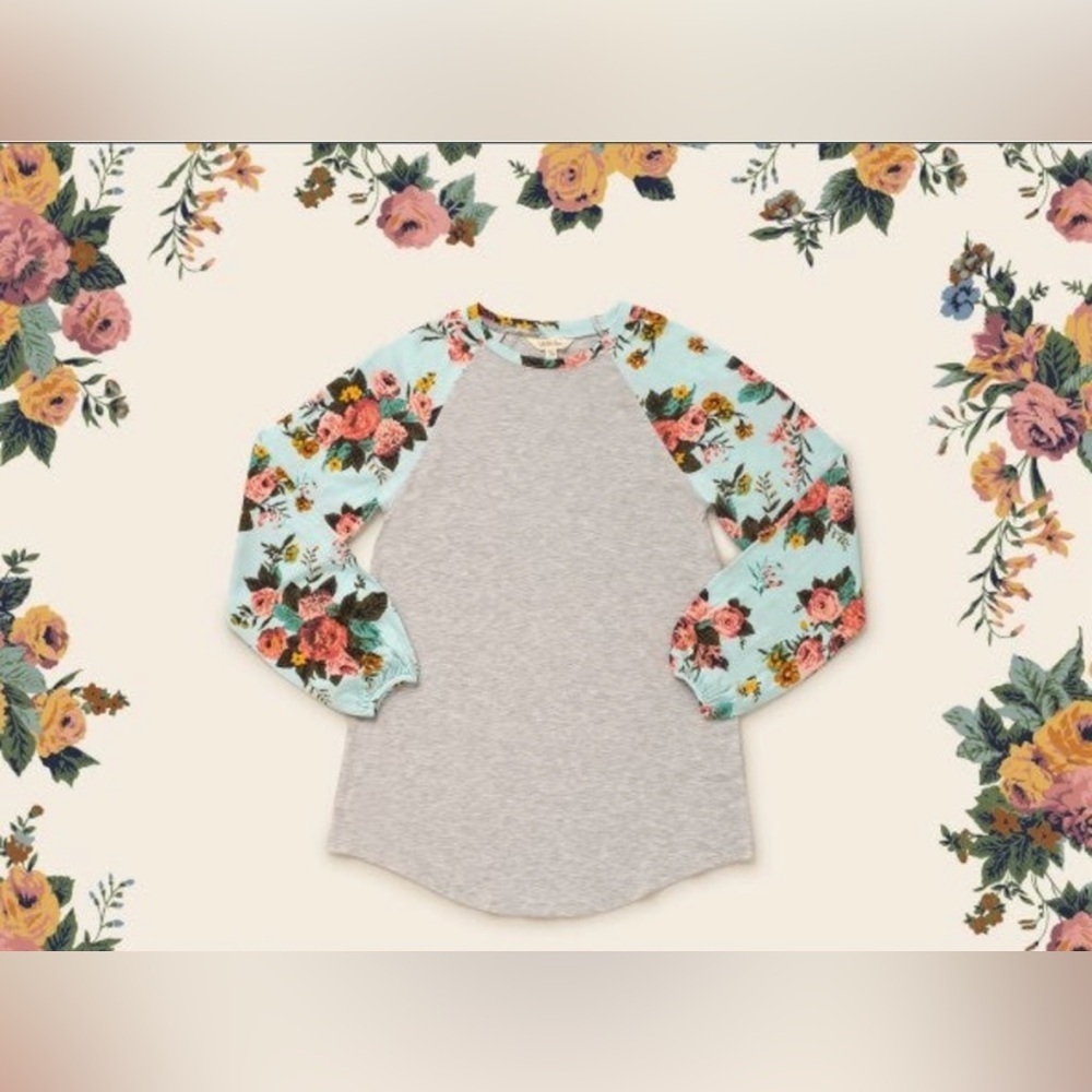🩷Matilda Jane Blossom Time Tee Lightweight Comfy Cottagecore Floral Size M🩷